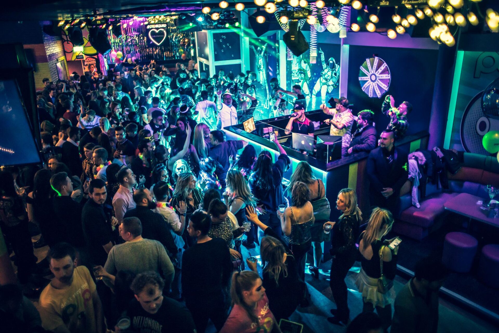 Popworld Sound and Lighting Installation