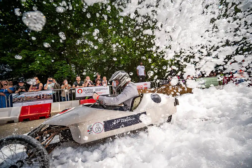 Dunmow Soapbox Rally Foam Cannon