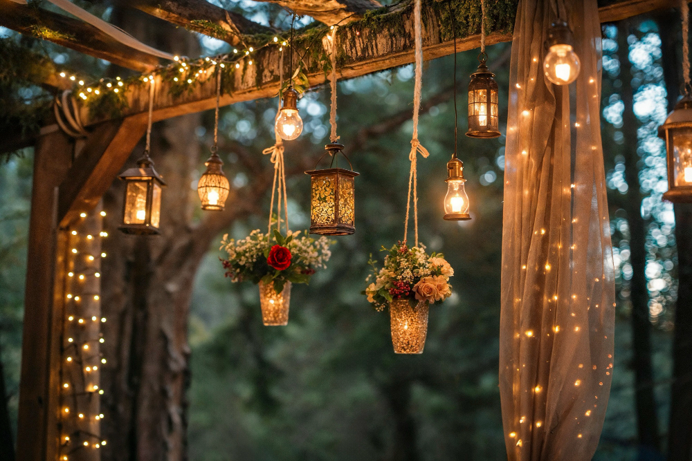 Festoon Lights for Weddings