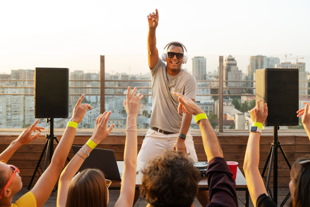 indoor vs outdoor Speaker hire